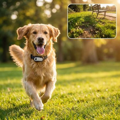 PetPOV Camera 1080P | Wide-Angle Collar Cam for Dogs & Cats