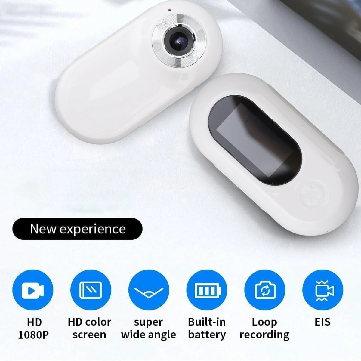 PetPOV Camera 1080P | Wide-Angle Collar Cam for Dogs & Cats